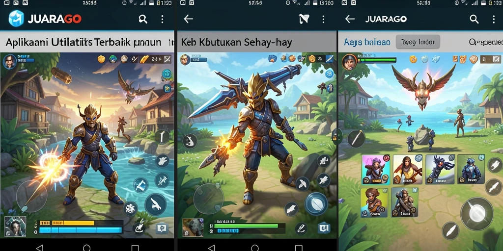 Screenshot utama JUARAGO menampilkan antarmuka aplikasi yang intuitif dan fitur pengingat yang mudah digunakan.