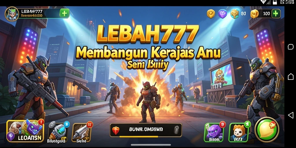 Tangkapan layar gameplay LEBAH777 yang penuh aksi dan strategi.