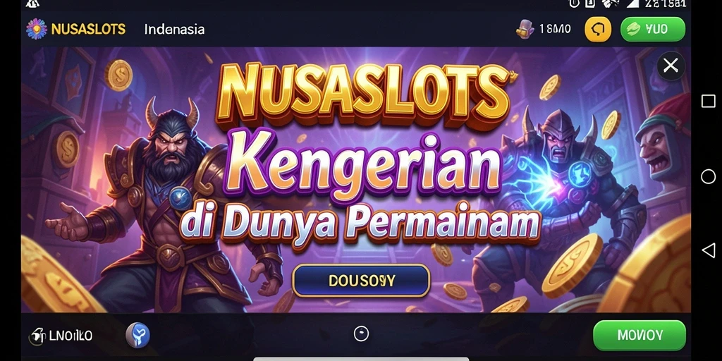 Gameplay menyeramkan dalam NUSASLOTS dengan suasana kegelapan yang mencekam.