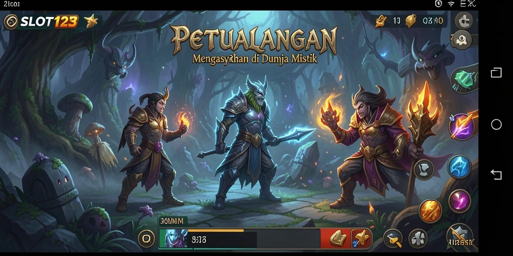 Tampilan menarik dari gameplay <strong>SLOT123</strong> yang penuh petualangan.
