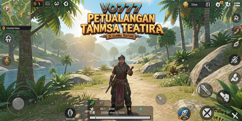 Tampilan gameplay yang menakjubkan di dunia terbuka VO777.
